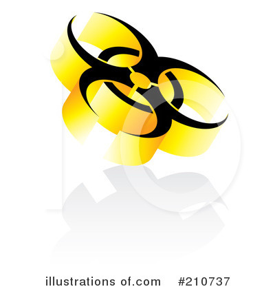 Royalty-Free (RF) Biohazard Clipart Illustration by MilsiArt - Stock Sample #210737