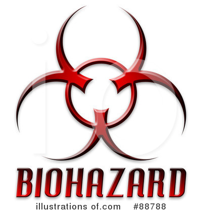 Royalty-Free (RF) Biohazard Clipart Illustration by Arena Creative - Stock Sample #88788