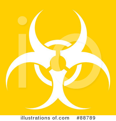 Royalty-Free (RF) Biohazard Clipart Illustration by Arena Creative - Stock Sample #88789