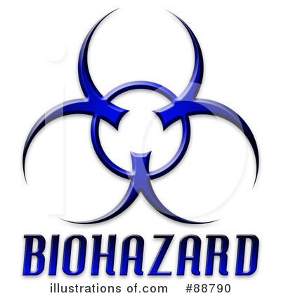 Royalty-Free (RF) Biohazard Clipart Illustration by Arena Creative - Stock Sample #88790