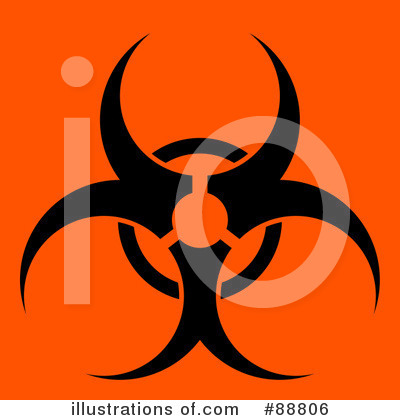 Royalty-Free (RF) Biohazard Clipart Illustration by Arena Creative - Stock Sample #88806