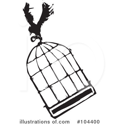 Royalty-Free (RF) Bird Clipart Illustration by xunantunich - Stock Sample #104400