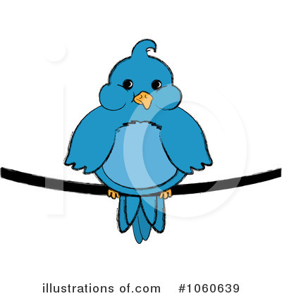 Royalty-Free (RF) Bird Clipart Illustration by Pams Clipart - Stock Sample #1060639