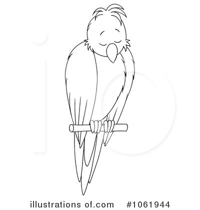 Royalty-Free (RF) Bird Clipart Illustration by Alex Bannykh - Stock Sample #1061944