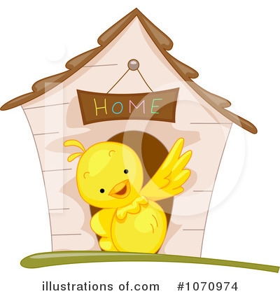 Bird House Clipart #1070974 by BNP Design Studio