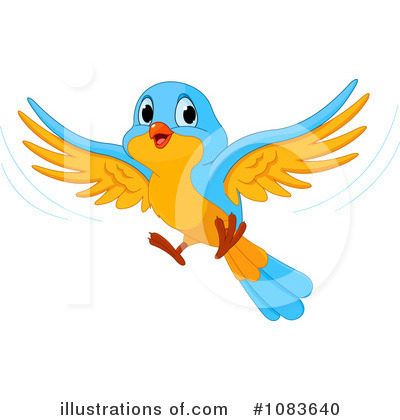 Royalty-Free (RF) Bird Clipart Illustration by Pushkin - Stock Sample #1083640