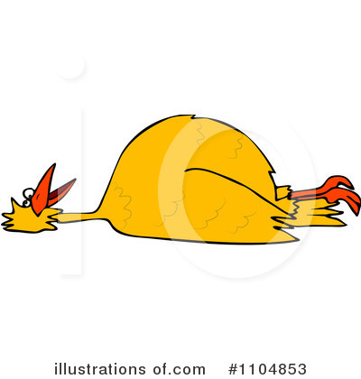 Royalty-Free (RF) Bird Clipart Illustration by djart - Stock Sample #1104853