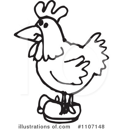Royalty-Free (RF) Bird Clipart Illustration by Dennis Holmes Designs - Stock Sample #1107148