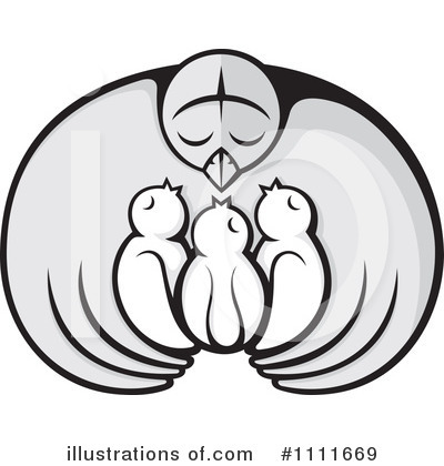 Royalty-Free (RF) Bird Clipart Illustration by Any Vector - Stock Sample #1111669
