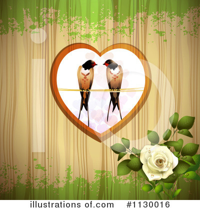 Love Birds Clipart #1130016 by merlinul