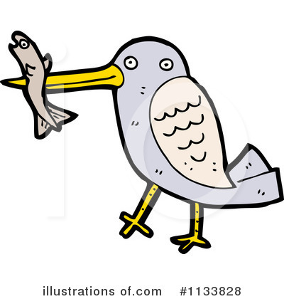 Royalty-Free (RF) Bird Clipart Illustration by lineartestpilot - Stock Sample #1133828