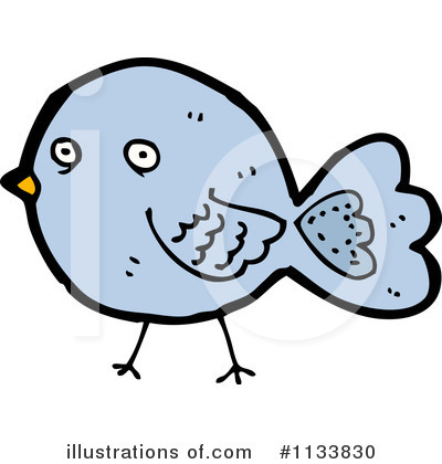 Royalty-Free (RF) Bird Clipart Illustration by lineartestpilot - Stock Sample #1133830