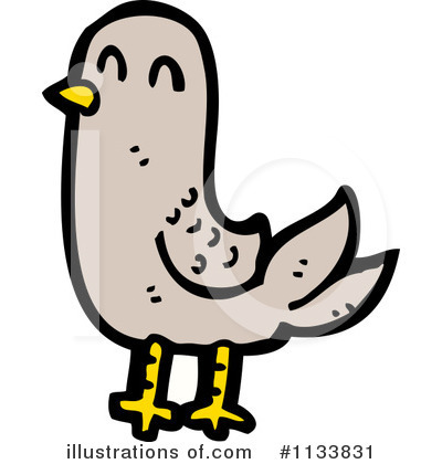 Royalty-Free (RF) Bird Clipart Illustration by lineartestpilot - Stock Sample #1133831