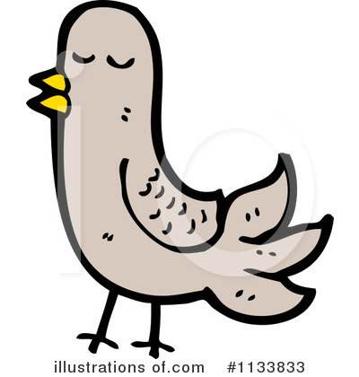 Royalty-Free (RF) Bird Clipart Illustration by lineartestpilot - Stock Sample #1133833