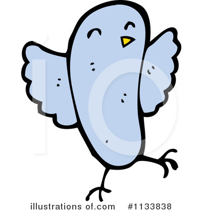 Royalty-Free (RF) Bird Clipart Illustration by lineartestpilot - Stock Sample #1133838
