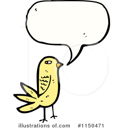 Royalty-Free (RF) Bird Clipart Illustration by lineartestpilot - Stock Sample #1150471