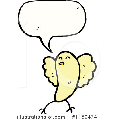 Royalty-Free (RF) Bird Clipart Illustration by lineartestpilot - Stock Sample #1150474