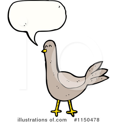 Royalty-Free (RF) Bird Clipart Illustration by lineartestpilot - Stock Sample #1150478