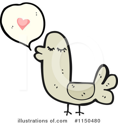 Royalty-Free (RF) Bird Clipart Illustration by lineartestpilot - Stock Sample #1150480
