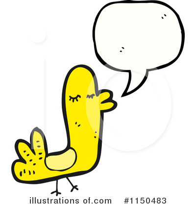Royalty-Free (RF) Bird Clipart Illustration by lineartestpilot - Stock Sample #1150483
