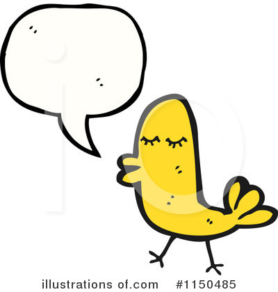 Royalty-Free (RF) Bird Clipart Illustration by lineartestpilot - Stock Sample #1150485