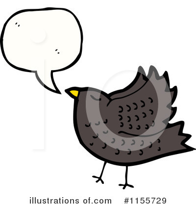 Royalty-Free (RF) Bird Clipart Illustration by lineartestpilot - Stock Sample #1155729
