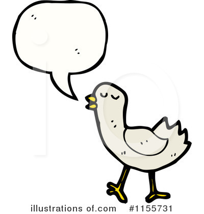 Royalty-Free (RF) Bird Clipart Illustration by lineartestpilot - Stock Sample #1155731