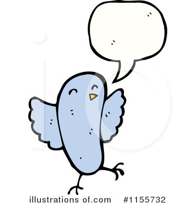 Royalty-Free (RF) Bird Clipart Illustration by lineartestpilot - Stock Sample #1155732