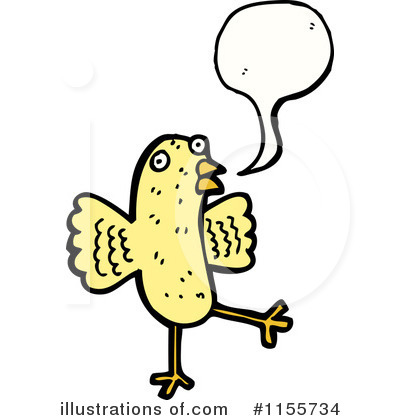 Royalty-Free (RF) Bird Clipart Illustration by lineartestpilot - Stock Sample #1155734