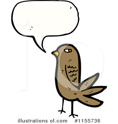 Royalty-Free (RF) Bird Clipart Illustration by lineartestpilot - Stock Sample #1155736