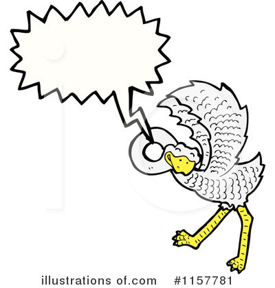 Royalty-Free (RF) Bird Clipart Illustration by lineartestpilot - Stock Sample #1157781
