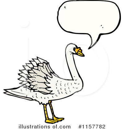 Swan Clipart #1157782 by lineartestpilot