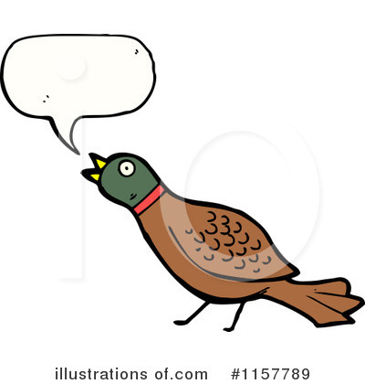 Royalty-Free (RF) Bird Clipart Illustration by lineartestpilot - Stock Sample #1157789