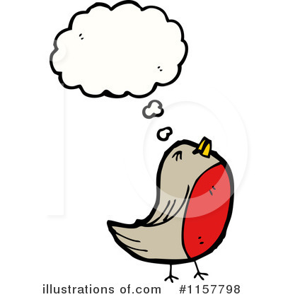 Royalty-Free (RF) Bird Clipart Illustration by lineartestpilot - Stock Sample #1157798