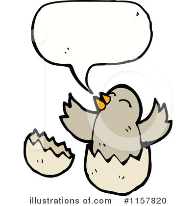 Royalty-Free (RF) Bird Clipart Illustration by lineartestpilot - Stock Sample #1157820