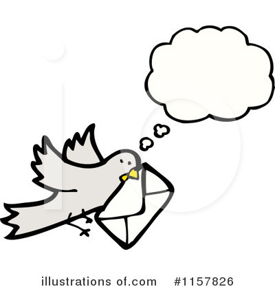 Royalty-Free (RF) Bird Clipart Illustration by lineartestpilot - Stock Sample #1157826