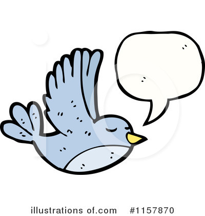 Royalty-Free (RF) Bird Clipart Illustration by lineartestpilot - Stock Sample #1157870