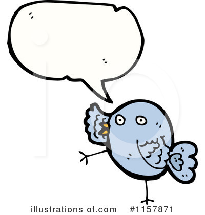 Royalty-Free (RF) Bird Clipart Illustration by lineartestpilot - Stock Sample #1157871