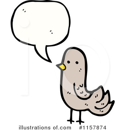 Royalty-Free (RF) Bird Clipart Illustration by lineartestpilot - Stock Sample #1157874