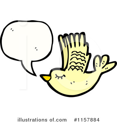 Royalty-Free (RF) Bird Clipart Illustration by lineartestpilot - Stock Sample #1157884