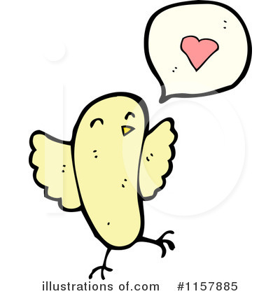 Royalty-Free (RF) Bird Clipart Illustration by lineartestpilot - Stock Sample #1157885