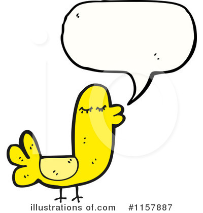Royalty-Free (RF) Bird Clipart Illustration by lineartestpilot - Stock Sample #1157887