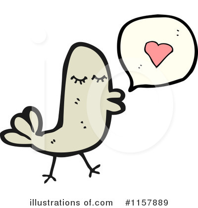 Royalty-Free (RF) Bird Clipart Illustration by lineartestpilot - Stock Sample #1157889