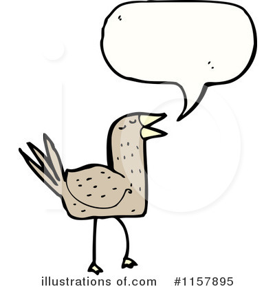 Royalty-Free (RF) Bird Clipart Illustration by lineartestpilot - Stock Sample #1157895
