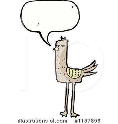 Royalty-Free (RF) Bird Clipart Illustration by lineartestpilot - Stock Sample #1157896