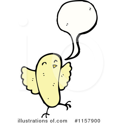 Royalty-Free (RF) Bird Clipart Illustration by lineartestpilot - Stock Sample #1157900