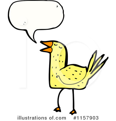 Royalty-Free (RF) Bird Clipart Illustration by lineartestpilot - Stock Sample #1157903