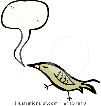 Royalty-Free (RF) Bird Clipart Illustration by lineartestpilot - Stock Sample #1157910