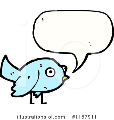 Royalty-Free (RF) Bird Clipart Illustration by lineartestpilot - Stock Sample #1157911