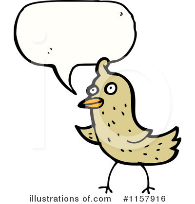Royalty-Free (RF) Bird Clipart Illustration by lineartestpilot - Stock Sample #1157916